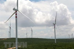 Hiện có 9 dự án/phần dự án với tổng công suất 472,62MW được phát điện thương mại lên lưới. (Ảnh: TTXVN)
