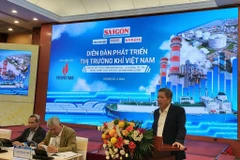 Diễn đàn phát triển thị trường Khí Việt Nam. (Ảnh: Đức Duy/Vietnam+)