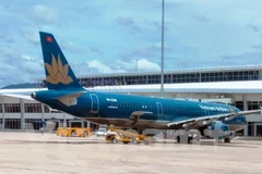 Máy bay Vietnam Airlines (Ảnh minh họa. Ảnh: Việt Hùng/Vietnam+)