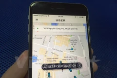 Uber hiện không chịu sự quản lý của các cơ quan quản lý Nhà nước về ứng dụng thương mại điện tử. (Ảnh: PV/Vietnam+)