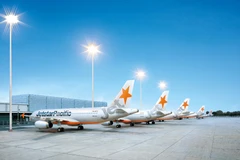 Đội bay Airbus A320 của Jetstar Pacific. (Ảnh: Jetstar cung cấp)
