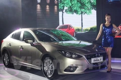 Dòng xe Mazda 3 được rất nhiều khách hàng Việt ưa chuộng sử dụng làm phương tiện đi lại. (Ảnh: Việt Hùng/Vietnam+)
