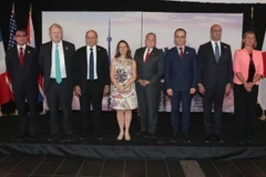 Bộ trưởng Ngoại giao và An ninh các nước thuộc Nhóm G7. (Nguồn: Reuters)