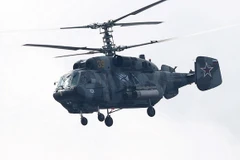 Máy bay trực thăng vận tải quân sự Ka-29. (Nguồn: TASS)