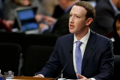 CEO Facebook Mark Zuckerberg phát biểu tại buổi điều trần ở Hạ viện Mỹ. (Nguồn: THX/TTXVN)