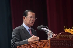 Thủ tướng Campuchia Hun Sen. (Nguồn: THX/TTXVN)