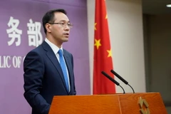 Người phát ngôn Bộ Thương mại Trung Quốc Cao Phong. (Nguồn: THX/TTXVN)