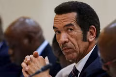 Tổng thống Botswana Ian Khama. (Nguồn: Reuters)