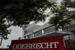 Trụ sở tập đoàn xây dựng Brazil Odebrecht tại Sao Paulo. (Nguồn: AFP/TTXVN)