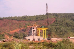 Công trình thủy điện Sông Lô 2 tại tỉnh Hà Giang. (Ảnh: H.C/Vietnam+)