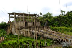 Nhà máy thủy điện Bản Rạ, tại huyện Trùng Khánh, tỉnh Cao Bằng. (Ảnh: Hùng Võ/Vietnam+)