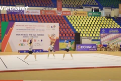 Chiêm ngưỡng bài thi Aerobic đẹp mắt mang về HCV cho tuyển Việt Nam