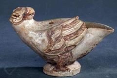 Tượng gốm cổ Việt Nam tái xuất hiện tại Thủ đô Hà Nội 