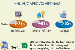 APEC có ý nghĩa quan trọng, chiến lược đối với Việt Nam