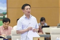 Bộ trưởng Bộ Tài chính Hồ Đức Phớc. (Ảnh: Doãn Tấn/TTXVN) 