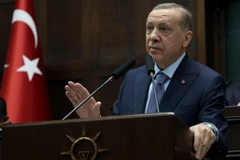 Tổng thống Thổ Nhĩ Kỳ Tayyip Erdogan. (Ảnh: AFP/TTXVN)