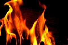 Giới chức địa phương cho biết vụ hỏa hoạn khiến 5 người bị thương. (Nguồn: ANI) 