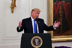 Tổng thống Mỹ Donald Trump. (Nguồn: AFP/TTXVN) 