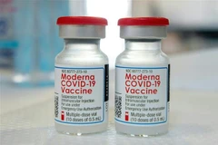 Vaccine ngừa COVID-19 của Moderna. (Ảnh: AFP/TTXVN)