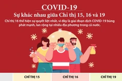 [Infographics] Chỉ thị 15, Chỉ thị 16 và Chỉ thị 19 có gì khác nhau?