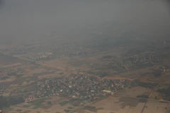 [Photo] Chất lượng không khí ở Hà Nội tiếp tục ở mức xấu