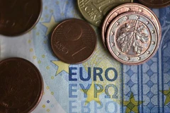 Đồng euro. (Ảnh: AFP/TTXVN)