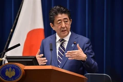 Thủ tướng Nhật Bản Abe Shinzo. (Nguồn: AFP/TTXVN) 