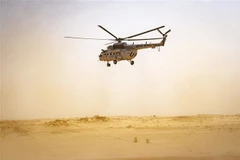 Máy bay trực thăng Mi-8. (Ảnh: AFP/TTXVN)
