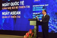 Phó Thủ tướng Lê Văn Thành phát biểu tại buổi lễ. (Nguồn: baochinhphu.vn) 