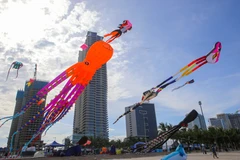 [Photo] Đà Nẵng: Độc đáo chương trình thả diều nghệ thuật Danang Fly 