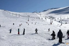 Người dân đeo khẩu trang phòng lây nhiễm COVID-19 tại một khu chợ ở Tehran, Iran, ngày 20/12/2020. (Nguồn: THX/TTXVN) 