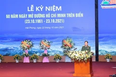 Toàn cảnh lễ kỷ niệm. (Ảnh: Trọng Đức/TTXVN) 