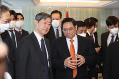[Photo] Thủ tướng tiếp Chủ tịch Cơ quan hợp tác quốc tế Nhật Bản JICA