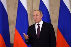 Tổng thống Nga Vladimir Putin. (Ảnh: AFP/TTXVN)