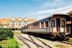 Một góc Ga Đà Lạt. (Nguồn: Báo Lâm Đồng)