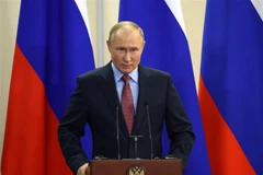 Tổng thống Nga Vladimir Putin. (Ảnh: AFP/TTXVN) 