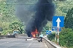 Hiện trường vụ cháy. (Nguồn: cand.com.vn) 