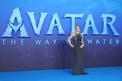 Nữ minh tinh Kate Winslet tại lễ ra mắt phim "Avatar: The Way of Water" ở London, Anh ngày 6/12/2022. (Ảnh: AFP/TTXVN)