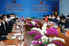 Quang cảnh hội nghị. (Ảnh Công Tường/TTXVN) 