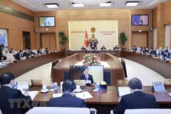 Quang cảnh một phiên họp của Ủy ban Thường vụ Quốc hội. (Ảnh: Doãn Tấn/TTXVN)