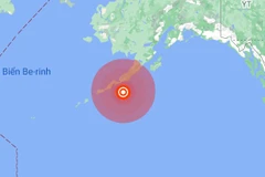 Vị trí xảy ra trận động đất. (Nguồn: U.S. Geological Survey) 