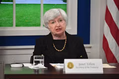 Bộ trưởng Tài chính Mỹ Janet Yellen. (Ảnh: AFP/TTXVN) 