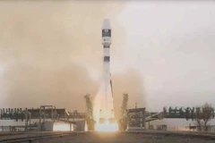 Vệ tinh này được phóng lên bằng tên lửa đẩy của Nga từ sân bay vũ trụ Baikonur ở Kazakhstan. (Nguồn: nikkei.com) 