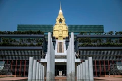 Tòa nhà Quốc hội Thái Lan ở Thủ đô Bangkok. (Ảnh: AFP/TTXVN)