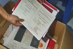 Bộ Công an triệt phá một đường dây sản xuất giấy tờ giả quy mô lớn