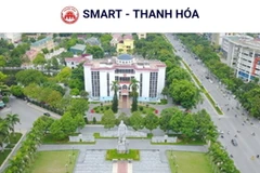 Giao diện ứng dụng Smart Thanh Hóa trên điện thoại. 