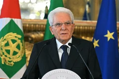 Tổng thống Italy Sergio Mattarella. (Ảnh: AFP/TTXVN)