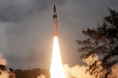 Ấn Độ thử thành công tên lửa Agni V. (Nguồn: PTI)