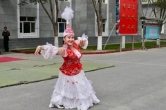 Y tá Bahargul Toleheng. (Nguồn: chinadaily.com.cn) 