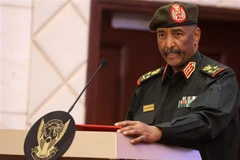 Tư lệnh quân đội Sudan, Tướng Abdel Fattah Burhan. (Ảnh: AFP/TTXVN)